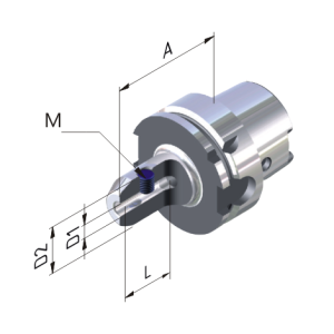 Оправка Weldon HSK-A 100 - 18 - 100, модель: 610004-07