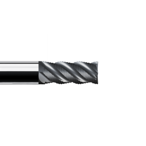 Фреза чорнової обробки 45° зі стружколомом 10.0x72 Z=4 TiAlN