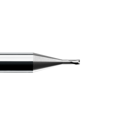 Микрофреза цилиндрическая торцевая 0.3x64 L2 = 1,0 Z = 2 для неметаллических материалов