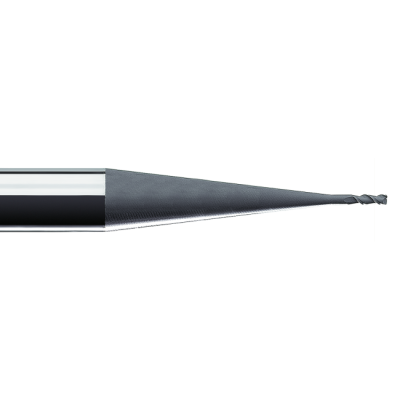 Микрофреза цилиндрическая торцевая 0.3x64 L2 = 2.5 Z = 2 алмазное покрытие Микрофреза цилиндрическая торцевая 0.3x64 L2 = 2.5 Z = 2 алмазное покрытие