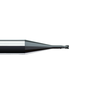 Микрофреза цилиндрическая торцевая 0.1x51x4 L1 = 0.15 R = 0.03 Z = 2 TiAlN Микрофреза цилиндрическая торцевая 0.1x51x4 L1 = 0.15 R = 0.03 Z = 2 TiAlN